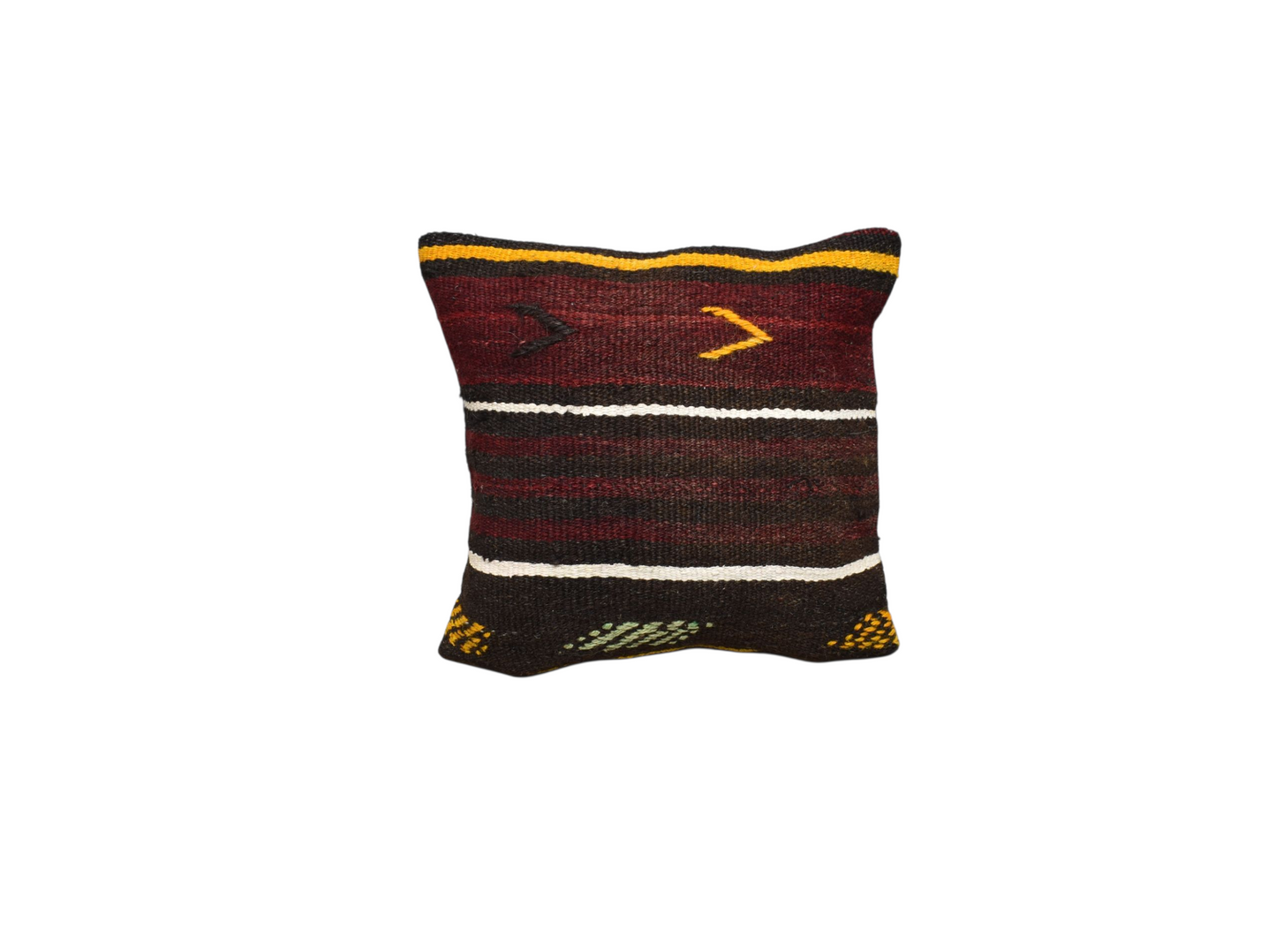 Kilim Antik El Dokuma Dekoratif Kilim Kırlent Yastık Kılıfı 0945 - Yeni - Çok Renkli