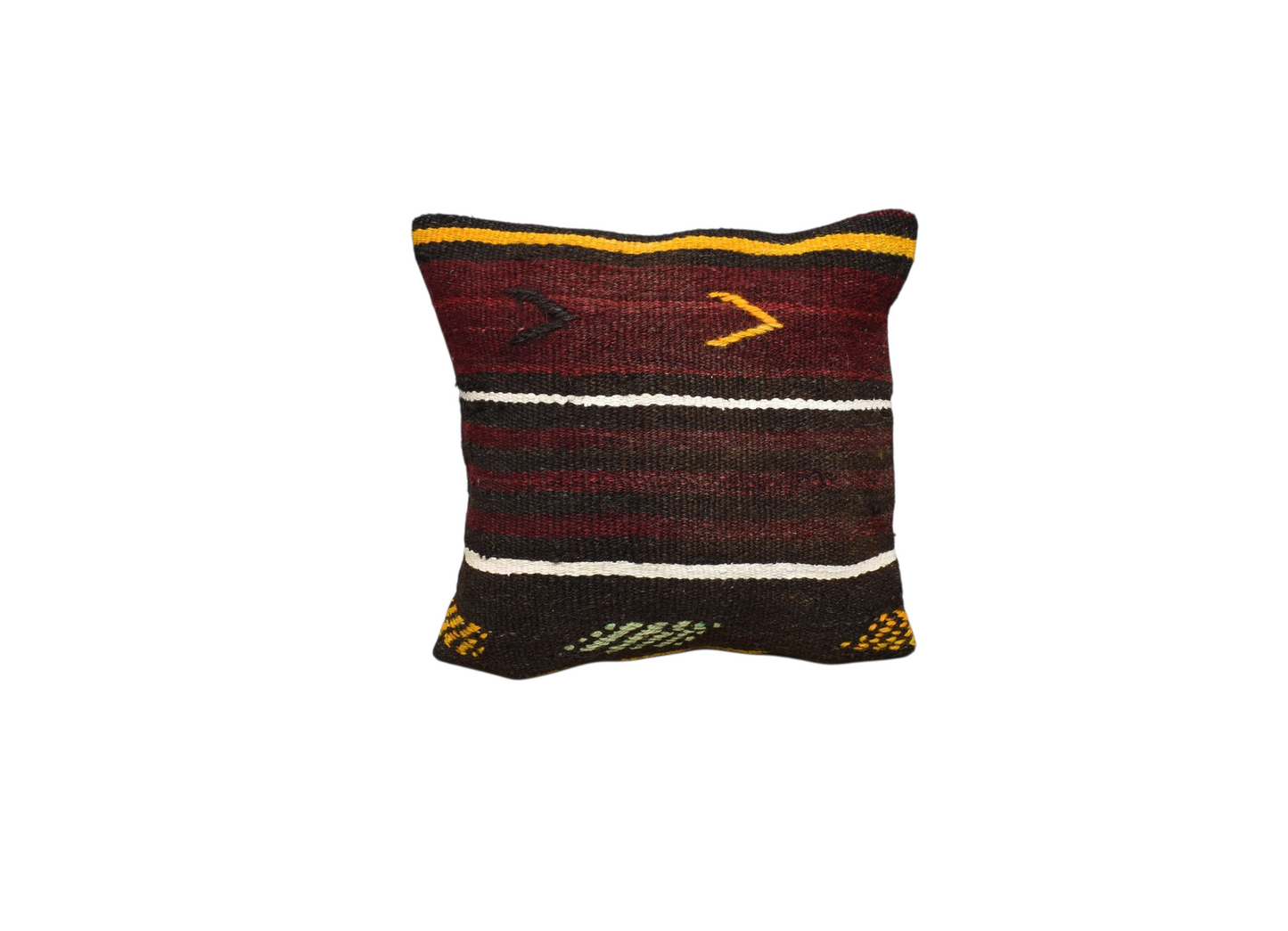 Kilim Antik El Dokuma Dekoratif Kilim Kırlent Yastık Kılıfı 0945 - Yeni - Çok Renkli
