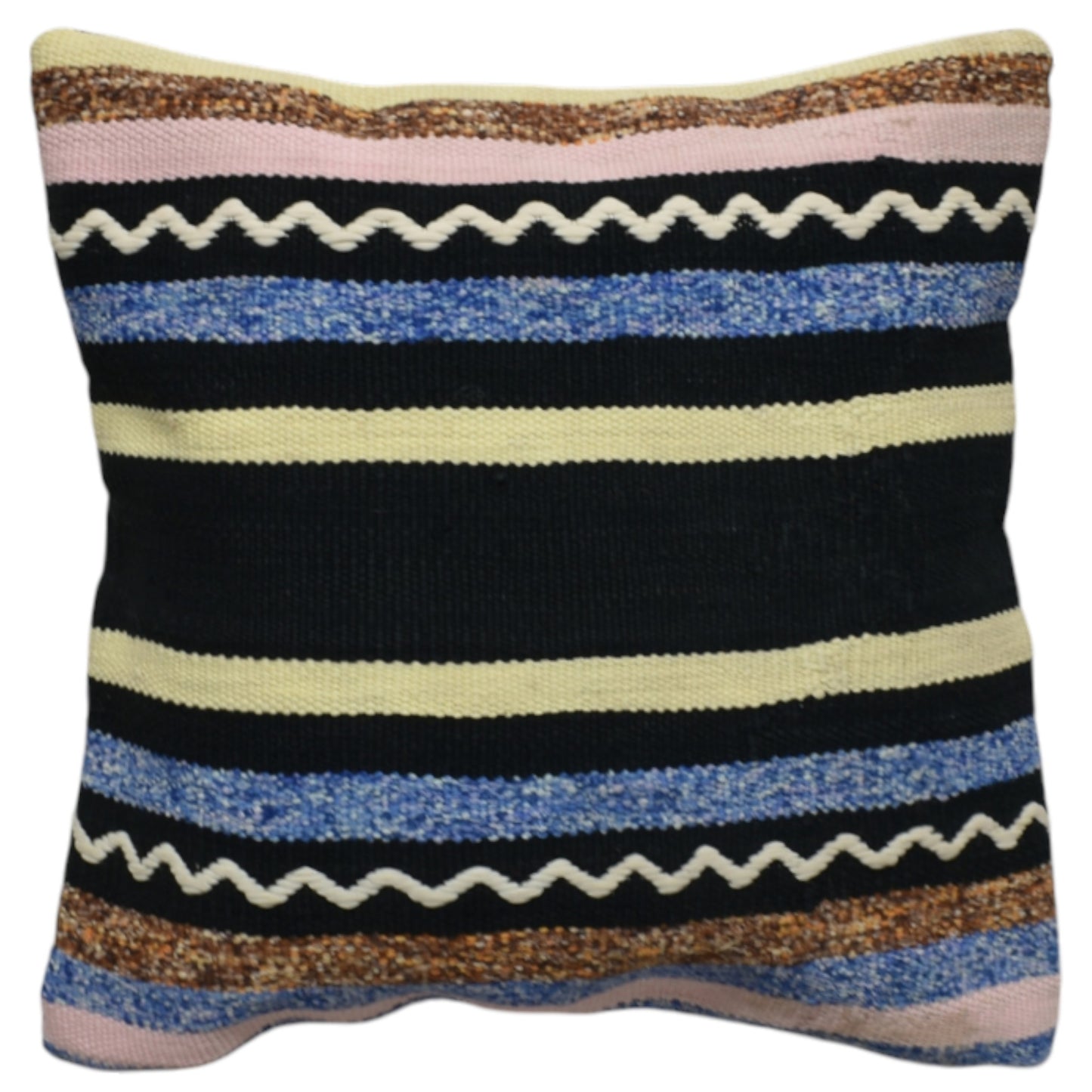 Kilim Antik El Dokuma Dekoratif Kilim Kırlent Yastık Kılıfı 0946 - Yeni - Çok Renkli