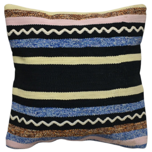 Kilim Antik El Dokuma Dekoratif Kilim Kırlent Yastık Kılıfı 0946 - Yeni - Çok Renkli