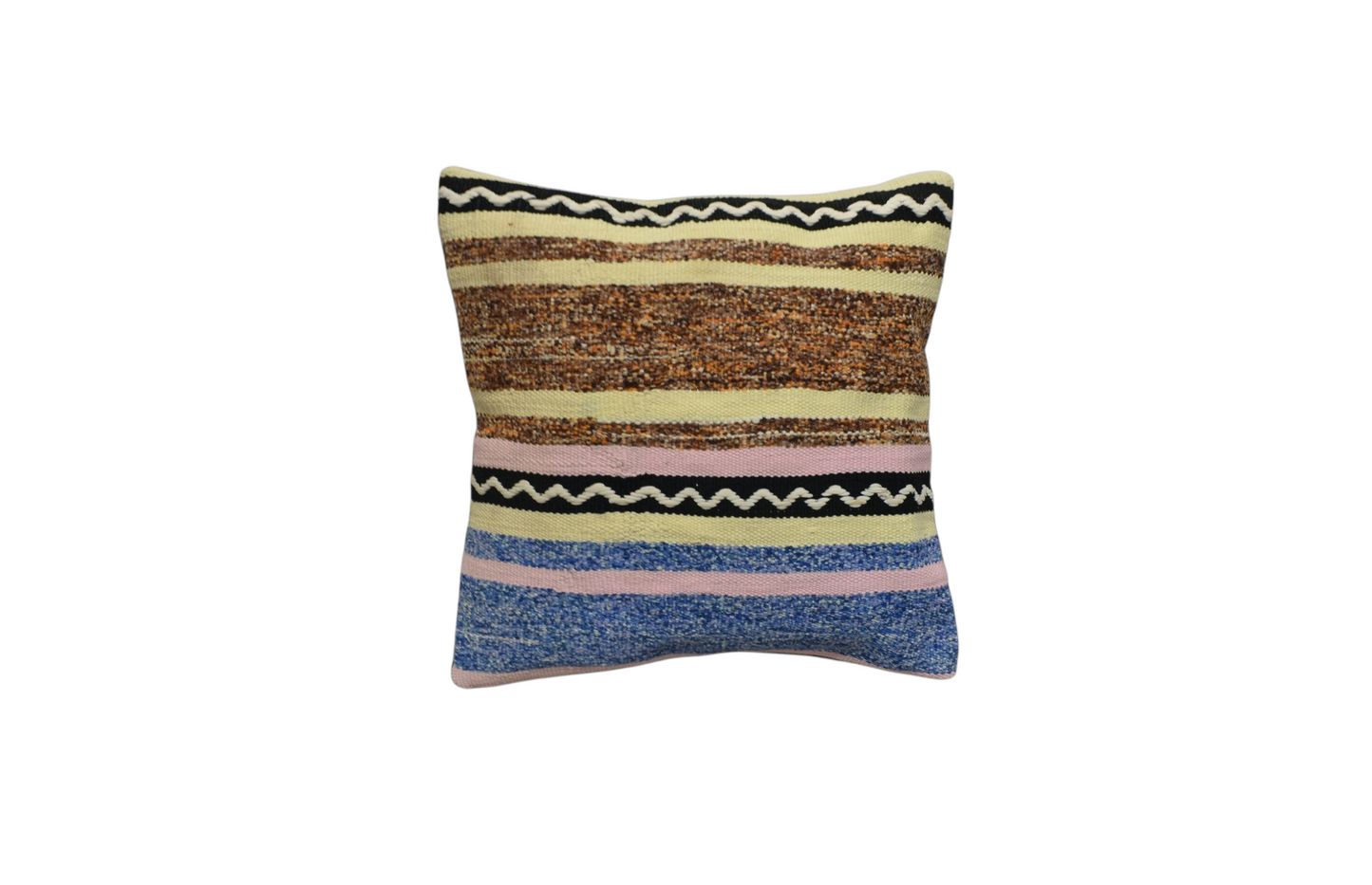 Kilim Antik El Dokuma Dekoratif Kilim Kırlent Yastık Kılıfı 0948 - Yeni - Çok Renkli