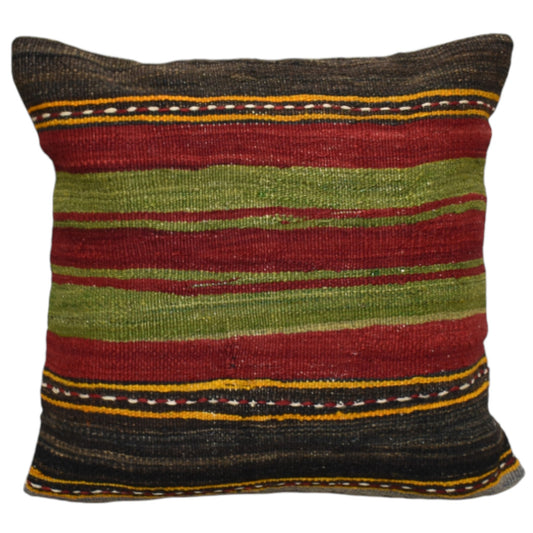 Kilim Antik El Dokuma Dekoratif Kilim Kırlent Yastık Kılıfı 0949 - Yeni - Çok Renkli