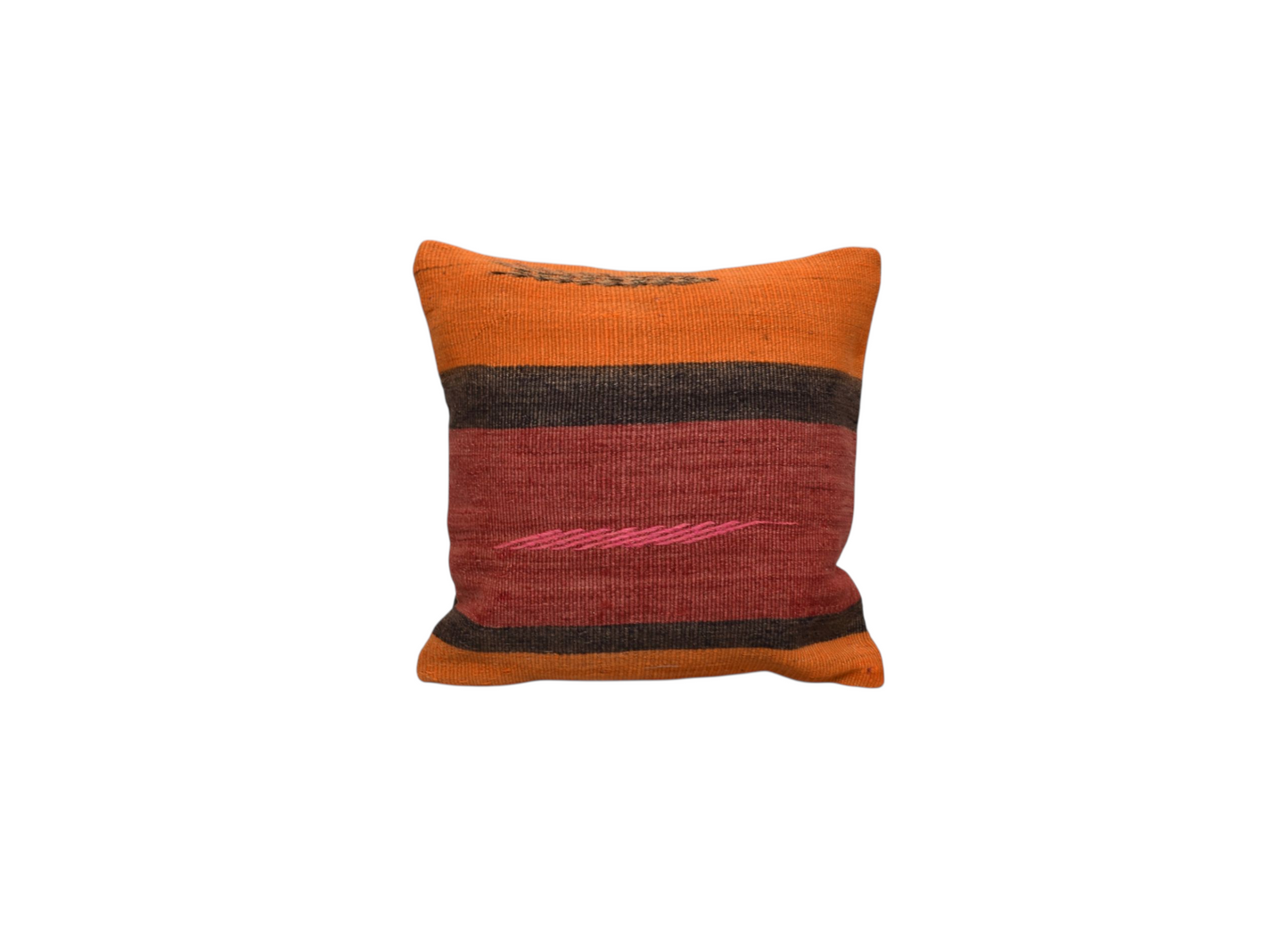 Kilim Antik El Dokuma Dekoratif Kilim Kırlent Yastık Kılıfı 0956 - Yeni - Çok Renkli