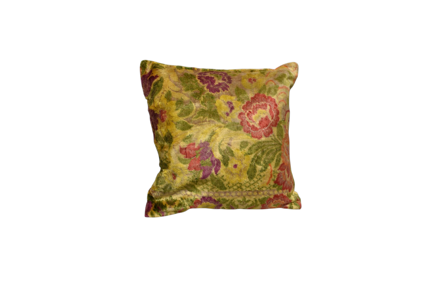 Kilim Antik Kadife Dokuma Dekoratif Kilim Kırlent Yastık Kılıfı 0962 - Yeni - Çok Renkli