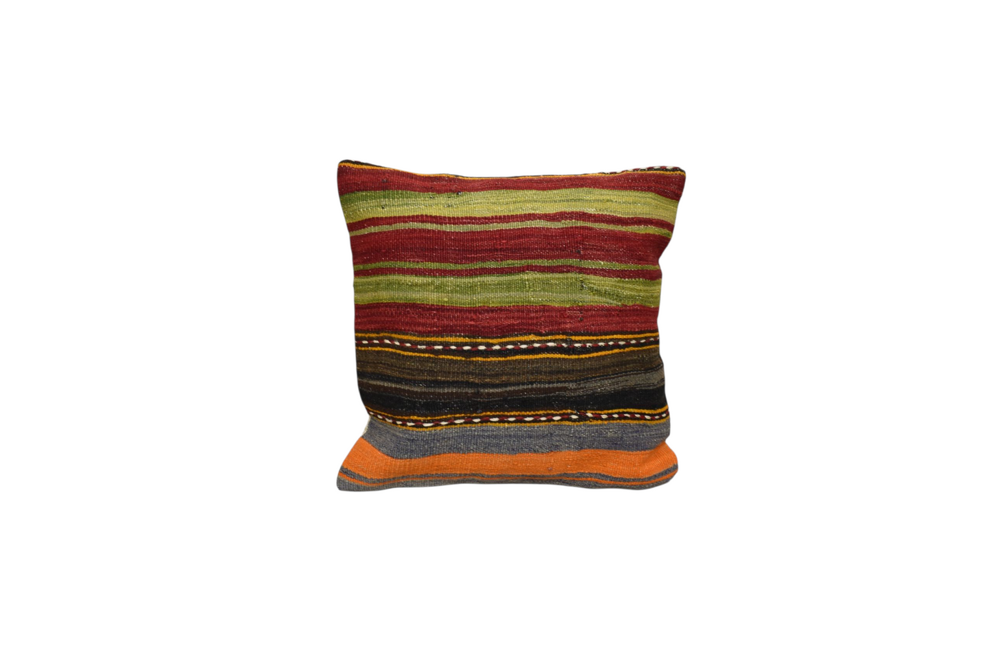 Kilim Antik El Dokuma Dekoratif Kilim Kırlent Yastık Kılıfı 0964 - Yeni - Çok Renkli
