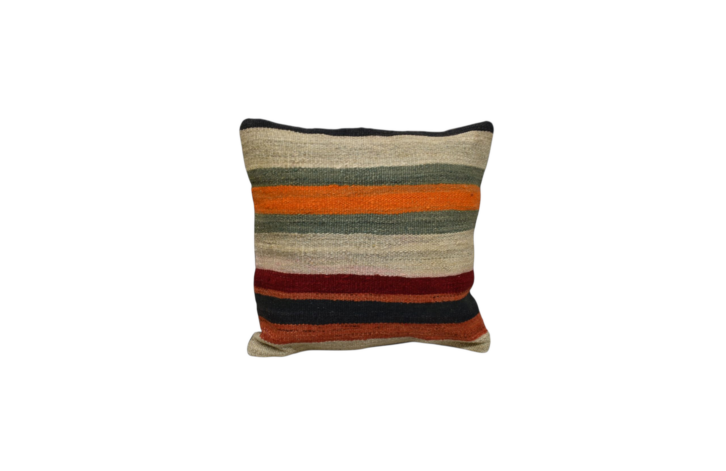 Kilim Antik El Dokuma Dekoratif Kilim Kırlent Yastık Kılıfı 0966 - Yeni - Çok Renkli
