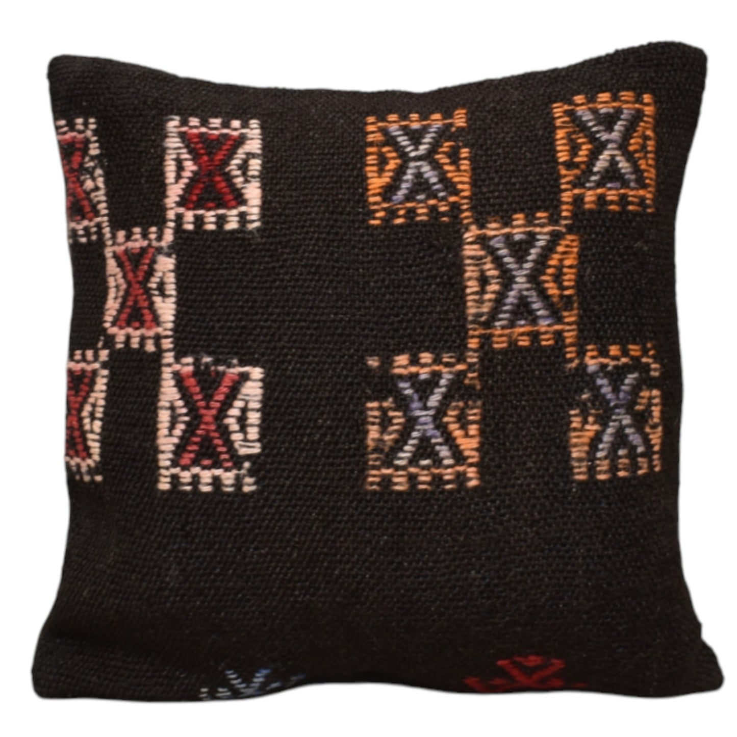 Kilim Antik El Dokuma Dekoratif Kilim Kırlent Yastık Kılıfı 0978 - Yeni - Çok Renkli