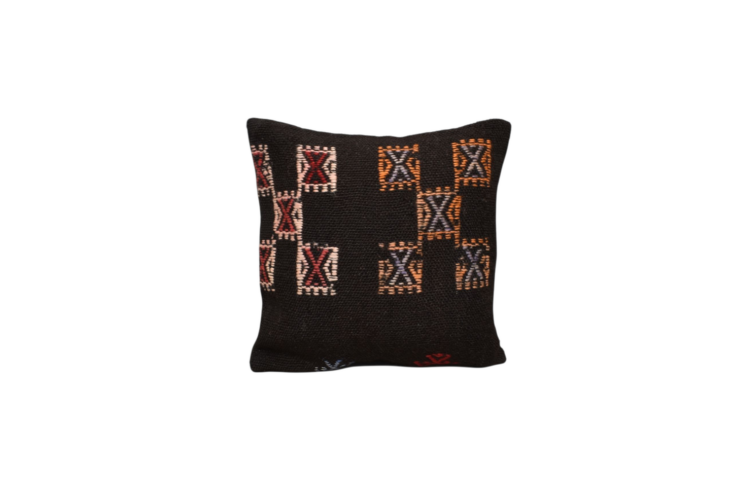 Kilim Antik El Dokuma Dekoratif Kilim Kırlent Yastık Kılıfı 0978 - Yeni - Çok Renkli