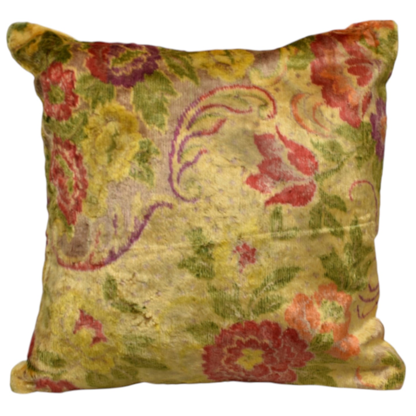 Kilim Antik Kadife Dokuma Dekoratif Kilim Kırlent Yastık Kılıfı 0984 - Yeni - Çok Renkli