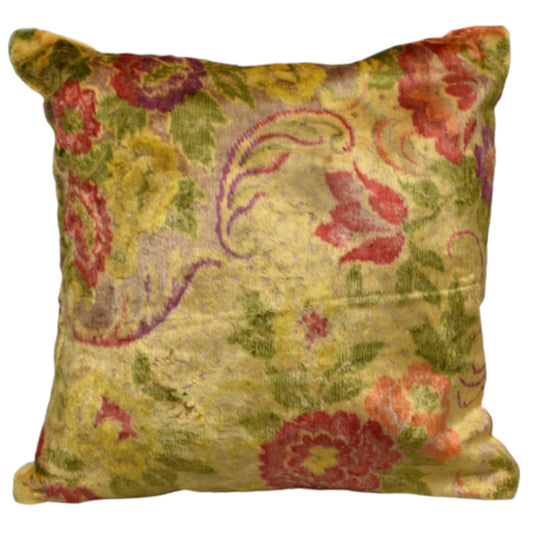 Kilim Antik Kadife Dokuma Dekoratif Kilim Kırlent Yastık Kılıfı 0984 - Yeni - Çok Renkli