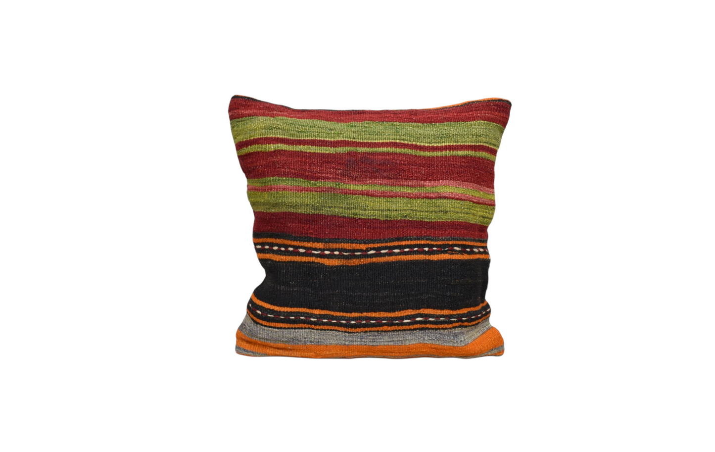 Kilim Antik El Dokuma Dekoratif Kilim Kırlent Yastık Kılıfı 0986 - Yeni - Çok Renkli