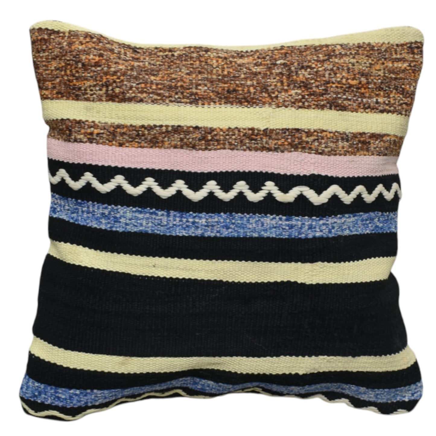 Kilim Antik El Dokuma Dekoratif Kilim Kırlent Yastık Kılıfı 0994 - Yeni - Çok Renkli