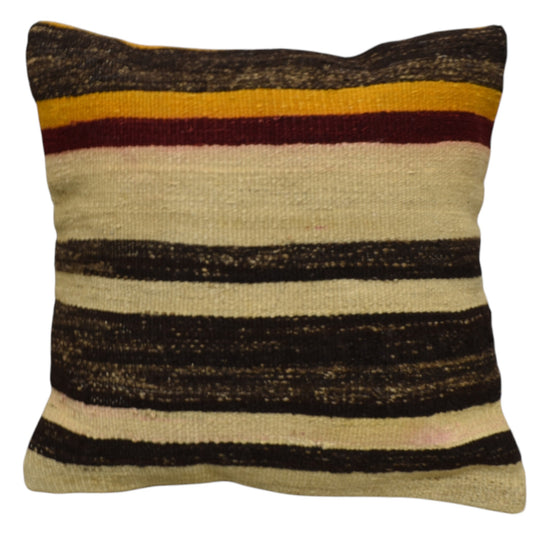 Kilim Antik El Dokuma Dekoratif Kilim Kırlent Yastık Kılıfı 0995 - Yeni - Çok Renkli