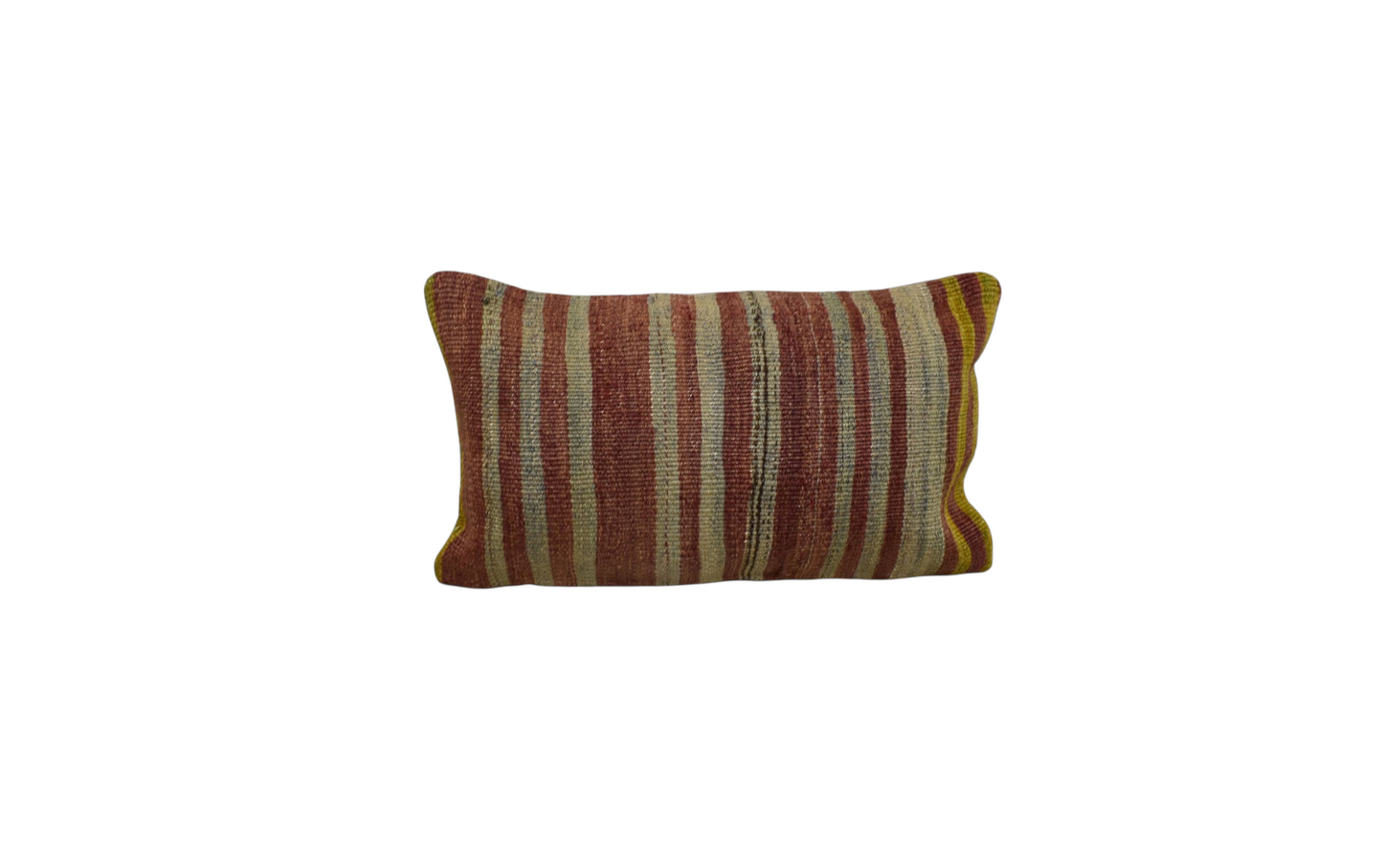 Kilim Antik El Dokuma Dekoratif Lumbar Kilim Kırlent Yastık Kılıfı 0997 - Yeni - Çok Renkli