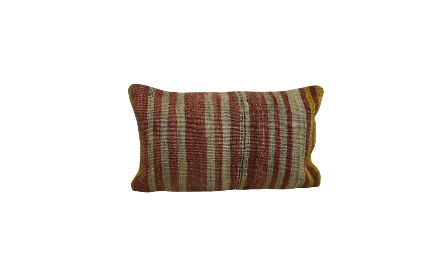Kilim Antik El Dokuma Dekoratif Lumbar Kilim Kırlent Yastık Kılıfı 0997 - Yeni - Çok Renkli